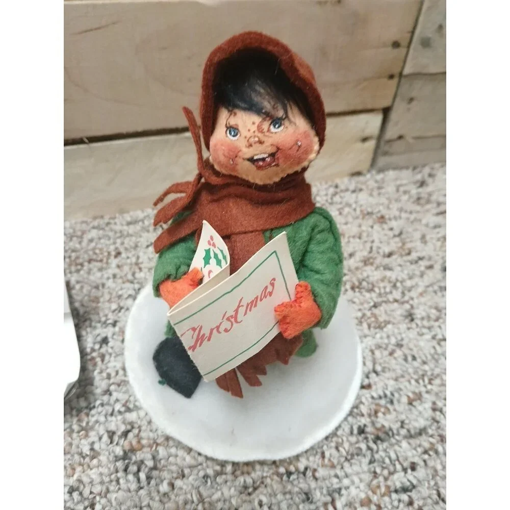 Lot Of 7 Vintage Annalee Christmas‎ Figures